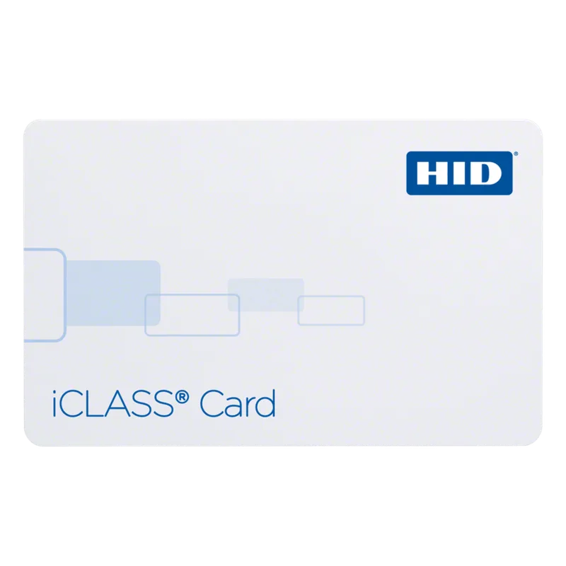 Tarjeta iCLASS 2k Delgada / Garantía de por Vida/ Marcación Random HID 2000PGGRN