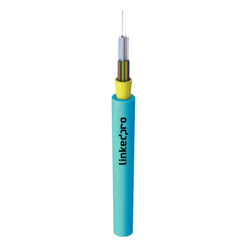 Cable de Fibra Óptica Multimodo OM3 50/125, 12 Hilos, para Interior, Tight Buffer 900µm, OFNR Riser, Dieléctrica, Precio Por Metro, (Hasta 2000 Metros (6562 Pies) en un Solo Tramo de Cable) LINKEDPRO BY EPCOM LP-IC-OM3-R-12