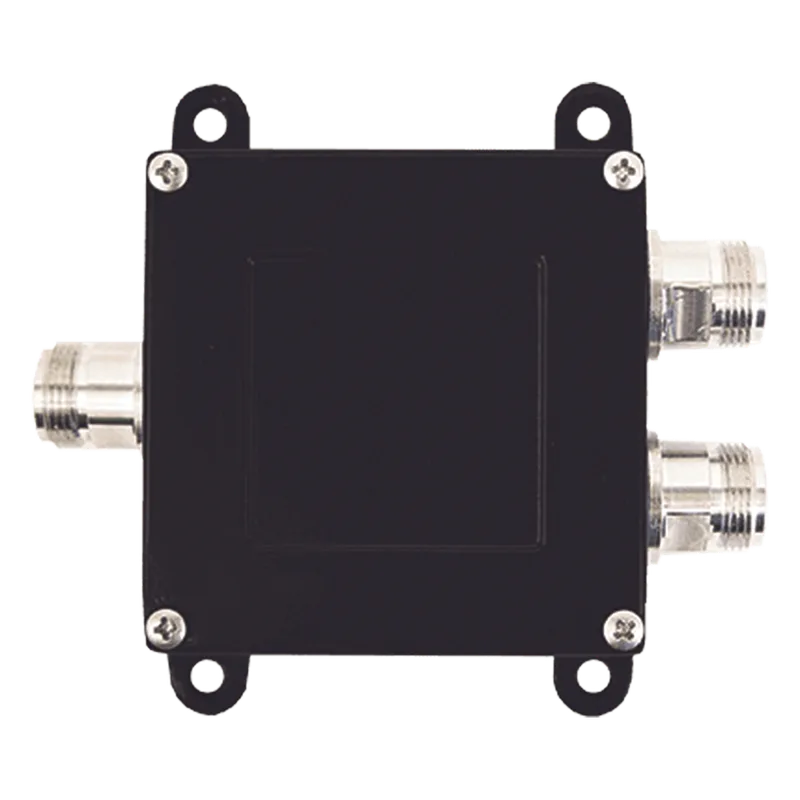 Separador TAP -7 dB con rango de frecuencia de 700 a 2500 MHz. Ideal para separar las antenas a diferentes longitudes de cable coaxial. 50 Ohm. Conectores N Hembra. WILSONPRO / WEBOOST 859-114