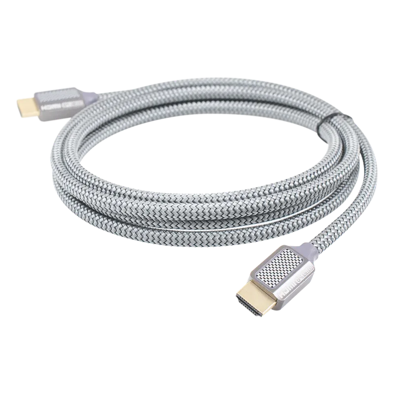 Cable HDMI de Alta Resolución en 8K / Versión 2.1 / 2 Metros de Longitud (6.56 Pies) / Recomendado para Audio eARC / Dolby Atmos EPCOM POWERLINE HDMI2.1-2M