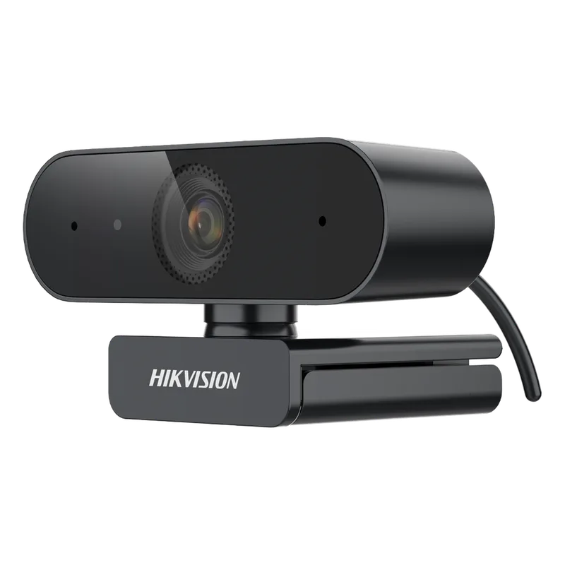 Cámara Web ALTA DEFINICIÓN (1080p) / Giro 360° / Gran Angular / Micrófono Integrado / Conector USB de 2 mts / Fácil de Instalar / Reducción de Ruido Inteligente HIKVISION DS-U02