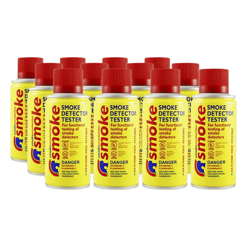 Caja de 72 latas de humo sintético en aerosol para probar detectores de humo en uso manual o en dispensadores SOLO-330/SOLO-332 SDI M8-BP