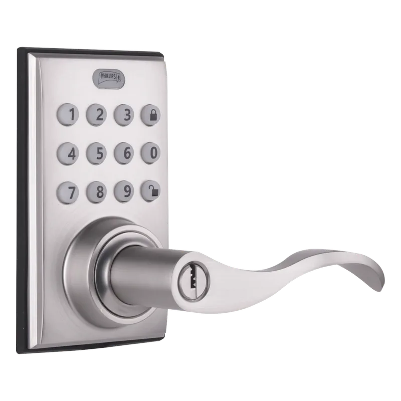 Manija Digital PCD 265 / Apertura con Teclado o Llave / 50 usuarios/ Izq o Derecha PHILLIPS-ASSA ABLOY MX5971