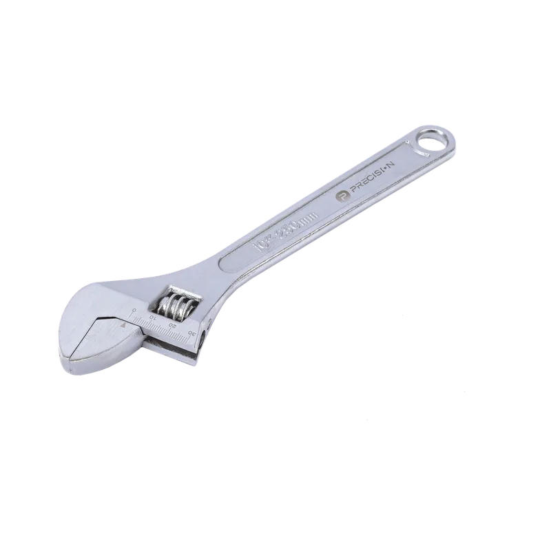 Llave Ajustable (Perico) de 20.5 cm (10”). Apertura máxima de Mordaza de 30 mm. PRECISION PST-H030-01