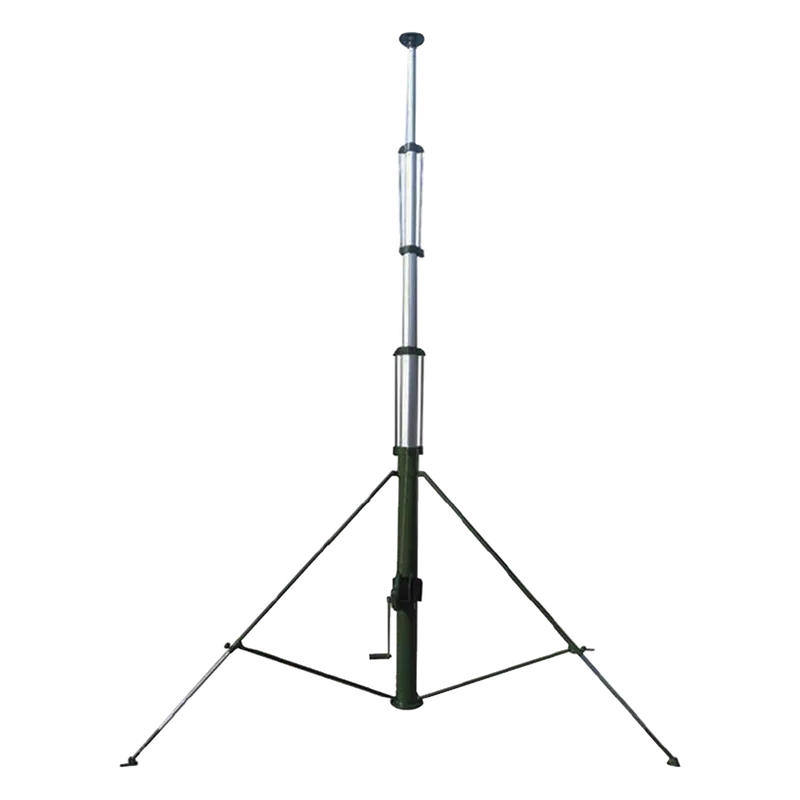 Mástil Telescópico Retraible Manual de 15 metros con Accesorios. Incluye Tripie. TOWERS TELEMASTM15