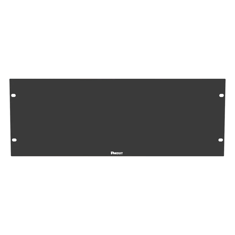Tapa Ciega Para Rack Estándar de 19in, Plano, de Acero, 4UR, Color Negro PANDUIT DPFP4