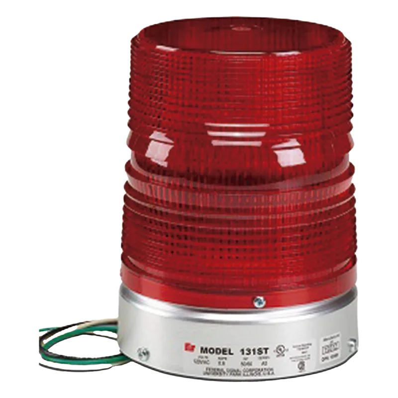 Luz de advertencia estroboscópica Starfire®, UL y cUL, 12-24 VCD, color Rojo FEDERAL SIGNAL INDUSTRIAL 131ST-012024-R