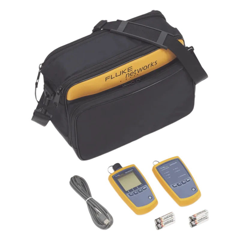 Kit de Verificación SimpliFiber para Fibra Óptica Monomodo, con Fuente de 1310/1550 nm y Medidor de Potencia FLUKE NETWORKS FTK2000