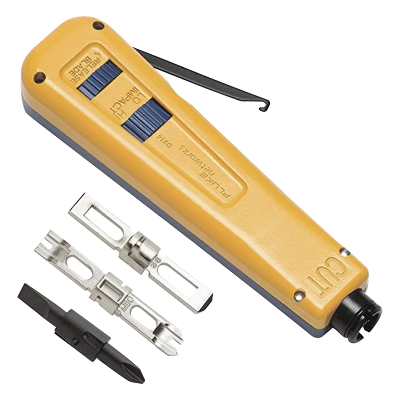 Herramienta Crimpadora de Impacto D914 con Cuchilla Eversharp 110/66 FLUKE NETWORKS 10051501