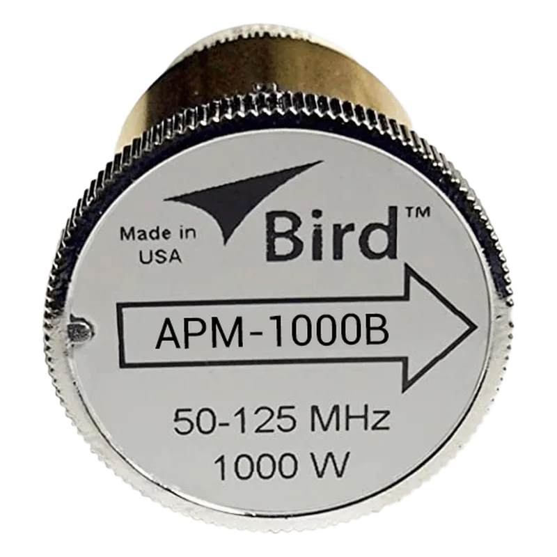 Elemento para Wattmetro APM-16, 50-125 MHz, 1000 Watt. BIRD TECHNOLOGIES APM-1000B