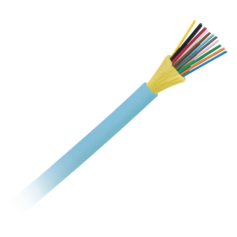 Cable de Fibra Óptica de 12 Hilos, Multimodo OM4 50/125 Optimizada, Interior, Tight Buffer 900um, No Conductiva (Dieléctrica), OFNP (Plenum), Precio Por Metro PANDUIT FODPZ12Y