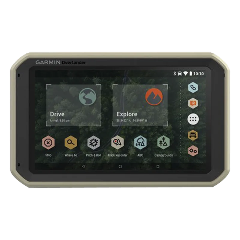 Navegador Overlander, pantalla táctil de 7 pulgadas bajo Estándar Militar 810 GARMIN 10-02195-00