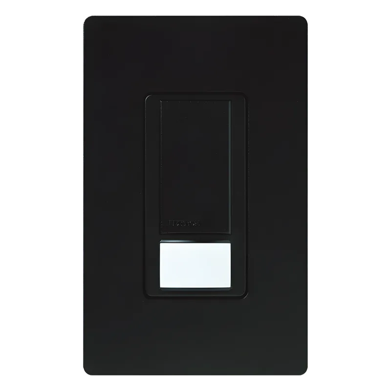 Interruptor con sensor de movimiento PIR para espacios reducidos, 120 V, un circuito, color Midnight LUTRON ELECTRONICS MSOPS2MN