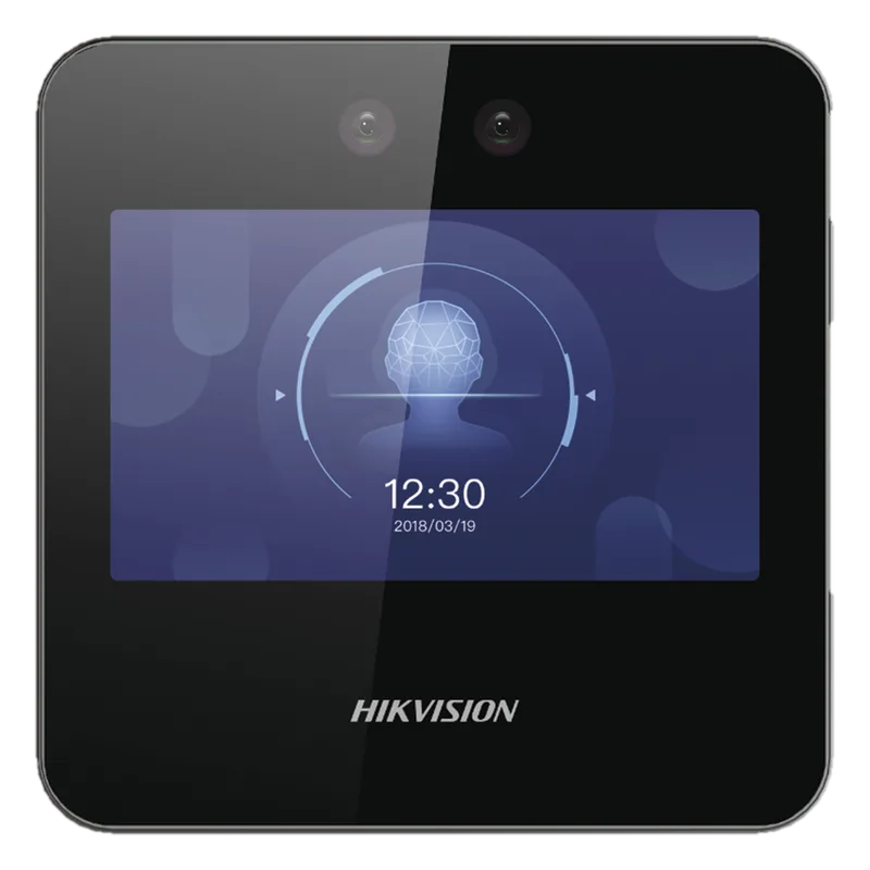 Checador Min Moe WiFi / Touch de Reconocimiento Facial Ultra Rápido para ASISTENCIA / 1500 Rostros / Reportes en Excel / Diseño Compacto y Facil de Configurar HIKVISION DS-K1A340-WX