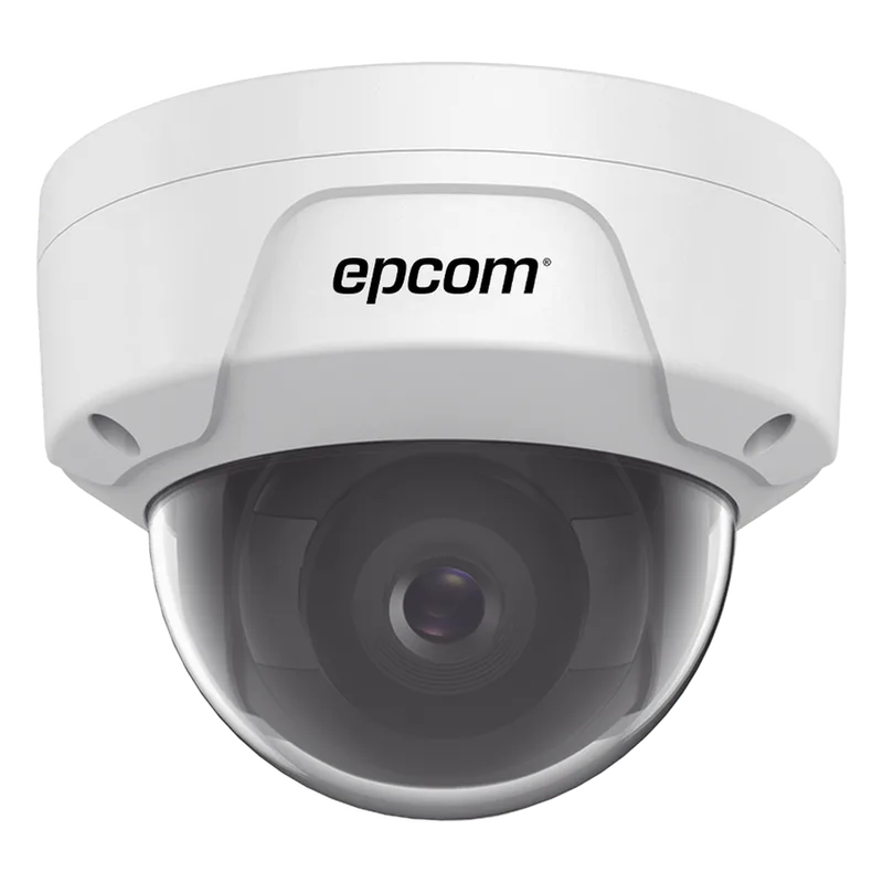 Domo IP 4 Megapixel / Lente 2.8 mm / 30 mts IR / Exterior IP67 / IK10 / PoE / WDR 120dB / ONVIF EPCOM XD41H