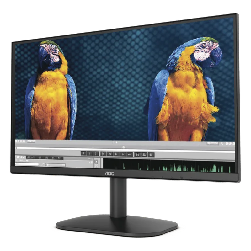 Monitor LED de 21.5” VESA, Resolución 1920 x 1080 Pixeles, Entradas de Video VGA/HDMI. Panel VA Backlight LED. Aspecto Ultradelgado AOC 22B2HM