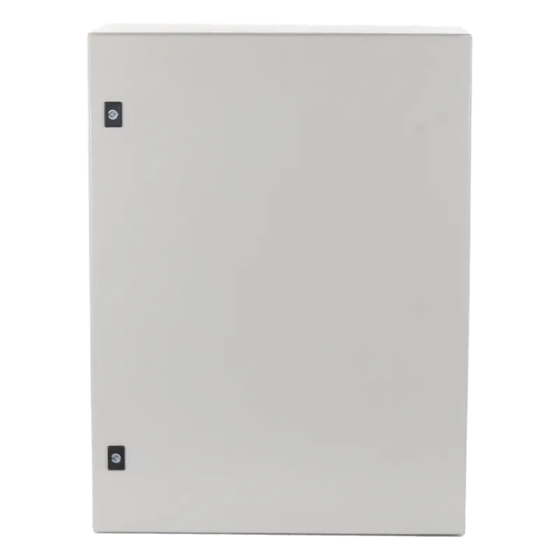 Gabinete de Acero, Nema 4 -IP 65 de 60 x 80 x 30 cm con Platina. ANCLO G4A-806030