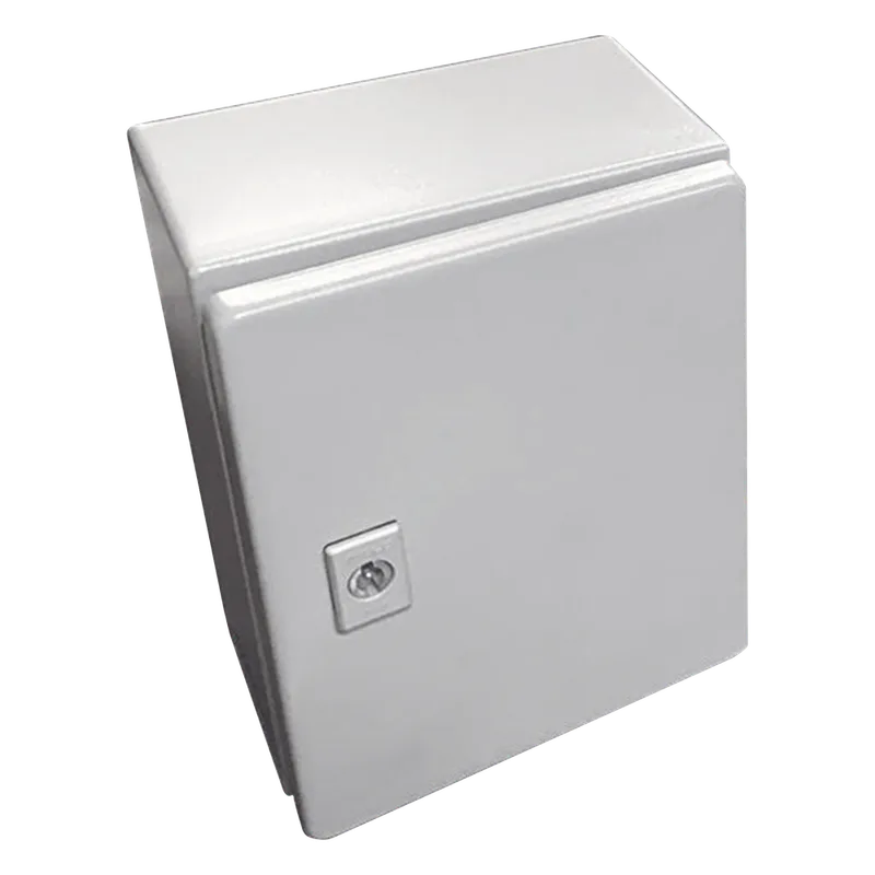 Gabinete de Acero, Nema 4-IP 65 de 80 x 100 x 30 cm con Platina. ANCLO G4A-1008030