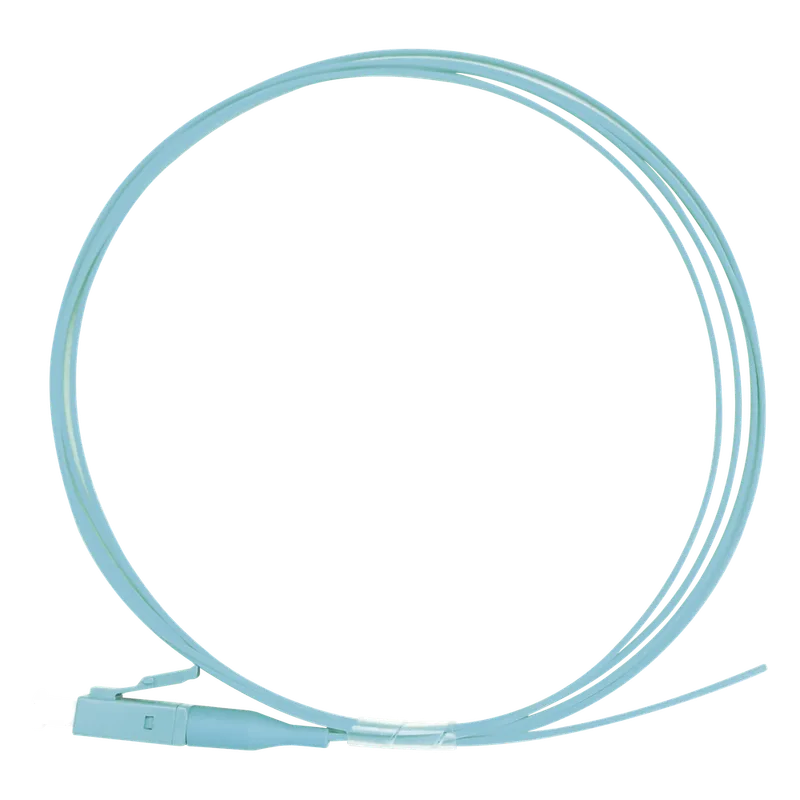 Pigtail de Fibra Óptica Simplex LC, PVC, OM3 50/125, Aqua, 1 Metro (3.28 Pies) LINKEDPRO BY EPCOM LP-FOM3-LC-01