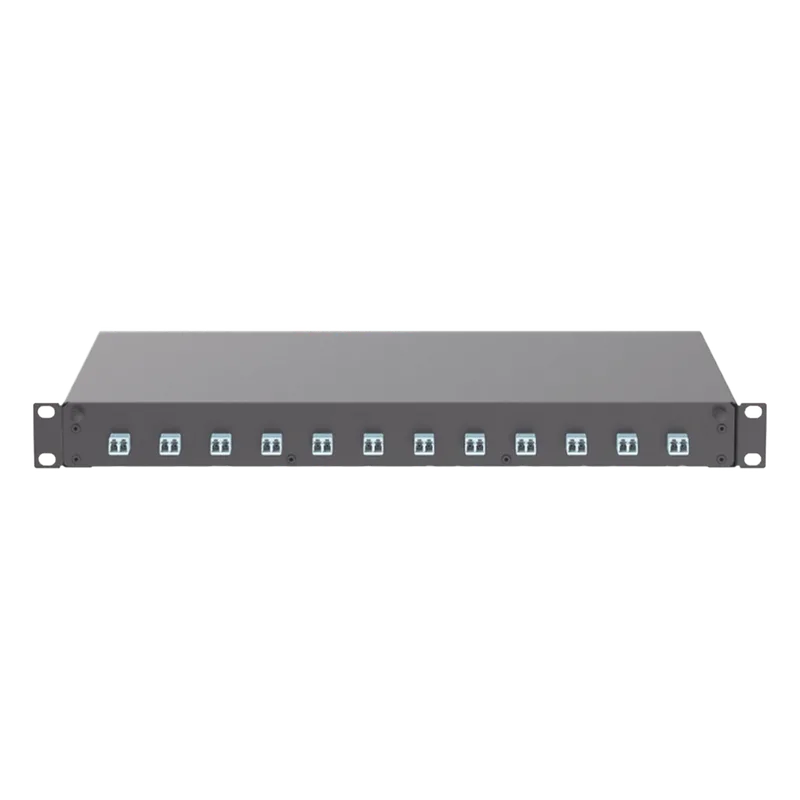 Distribuidor de Fibra Óptica, Con 12 Conectores LC Duplex (24 Fibras), Para Fibra Multimodo OM3/OM4, 1 UR PANDUIT FD1W12AQDLCZ