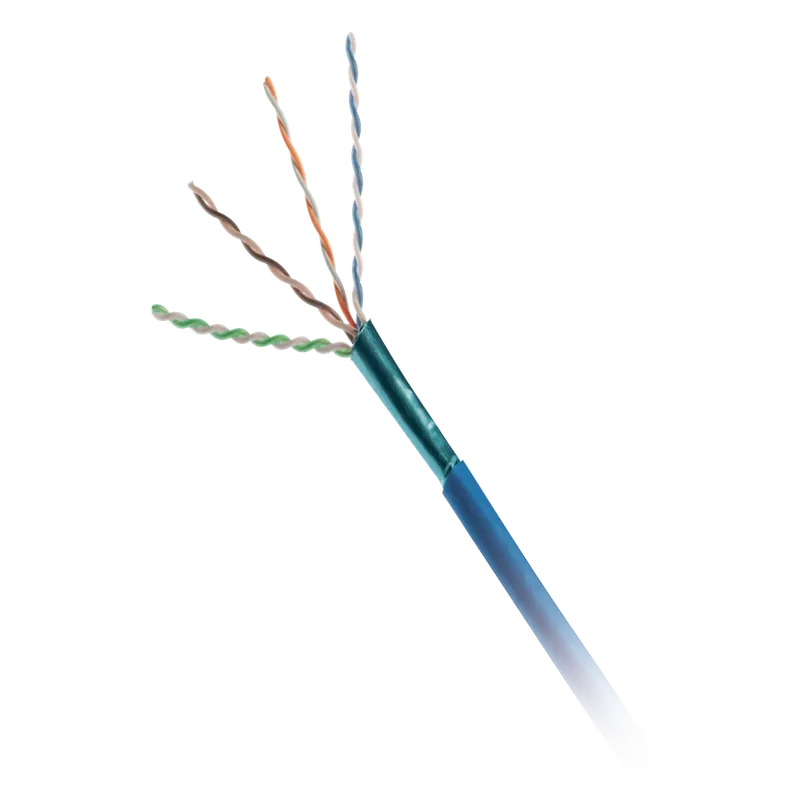 Bobina de Cable UTP de 4 Pares, Vari-MaTriX, Cat6A, 23 AWG, CMP (Plenum), Color Azul, 305 Metros (1000 Pies) PANDUIT PUP6AHD04BU-G