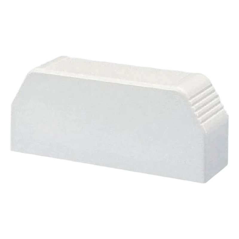 Tapa final, para uso con canaleta T70, Material PVC Rígido, Color Blanco PANDUIT T70ECWH