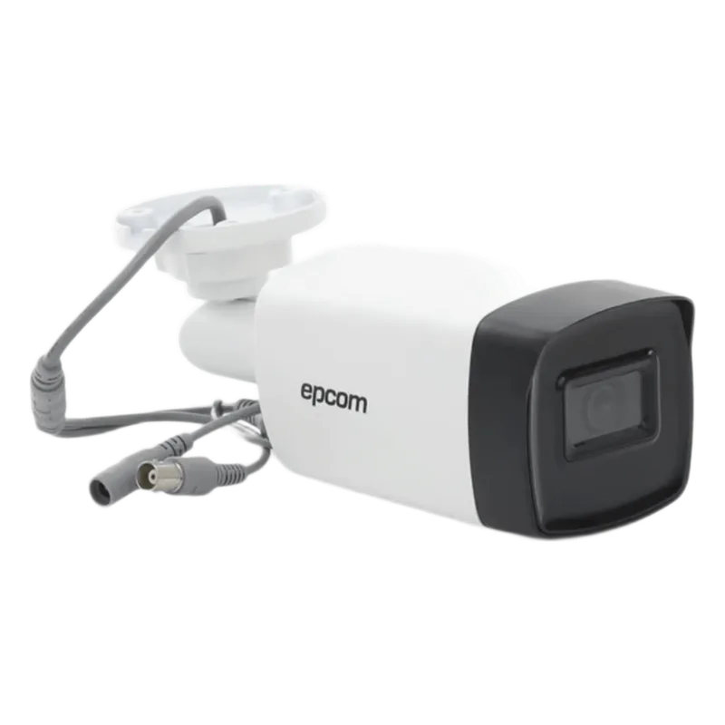 Bala TURBOHD 5 Megapixel / Lente 2.8 mm / 4 Tecnologías (TVI / AHD / CVI / CVBS) / 40 mts IR EXIR / Exterior IP67 / dWDR EPCOM PROFESSIONAL B50-TURBO-G2X(B)