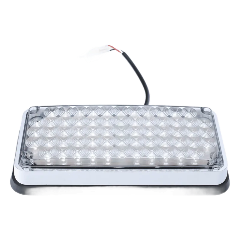 Luz de Advertencia de 7X3", Bicolor Rojo/Claro, Ideal para Ambulancias EPCOM INDUSTRIAL SIGNALING XLTE295RW