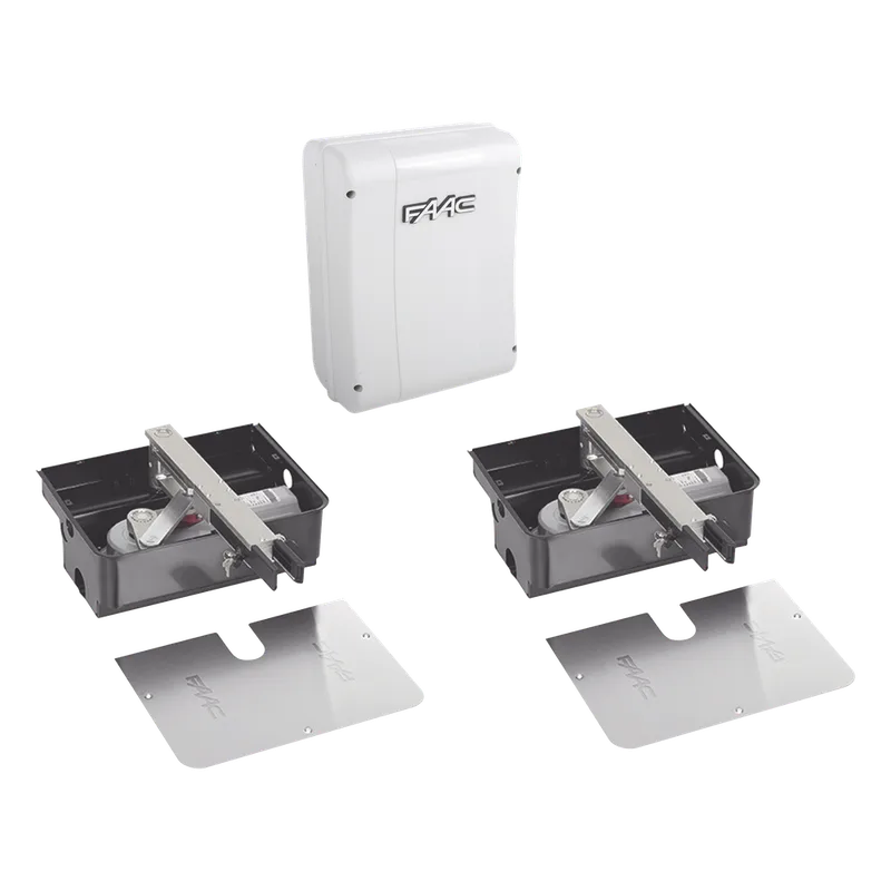 Kit de Operadores Subterraneos FAAC 770N 24V para Puertas Abatibles / Para Puertas de Hasta 3.5 Metros FAAC-770N-24V