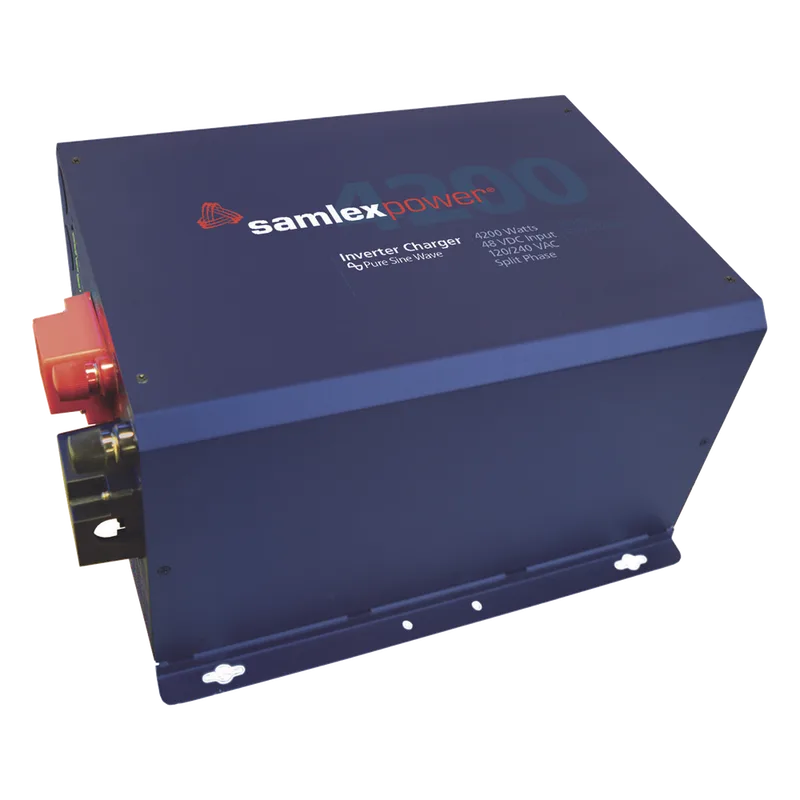Inversor Cargador Onda Pura 4200 W Alta Potencia, Ent:48 Vcc, Sal: 110/230Vca, 50/60 Hz SAMLEX EVO4248SP