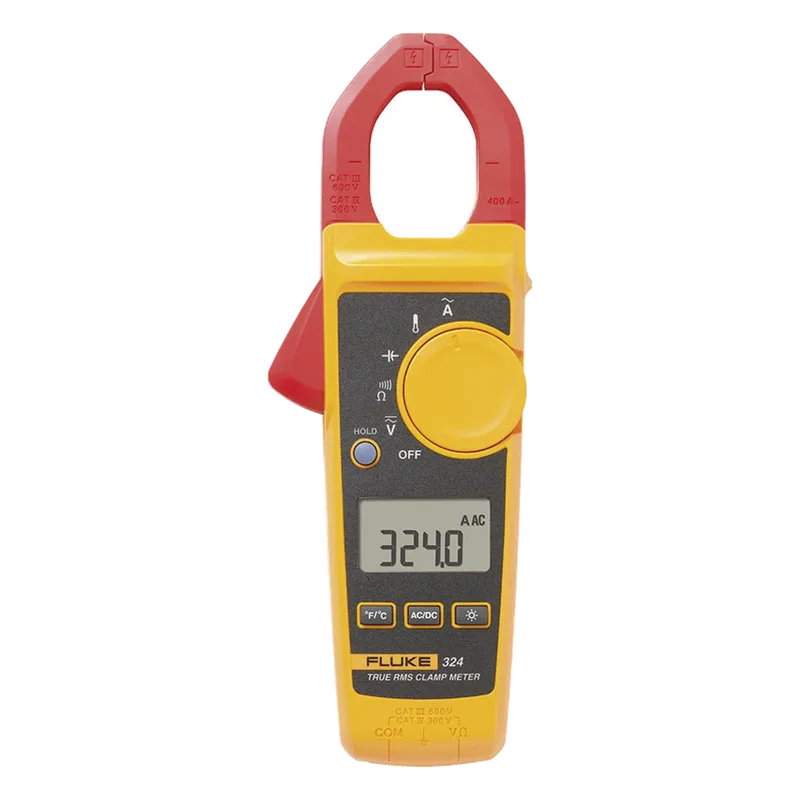 Amperímetro de Gancho 400A AC True RM C/Temp FLUKE FLUKE-324