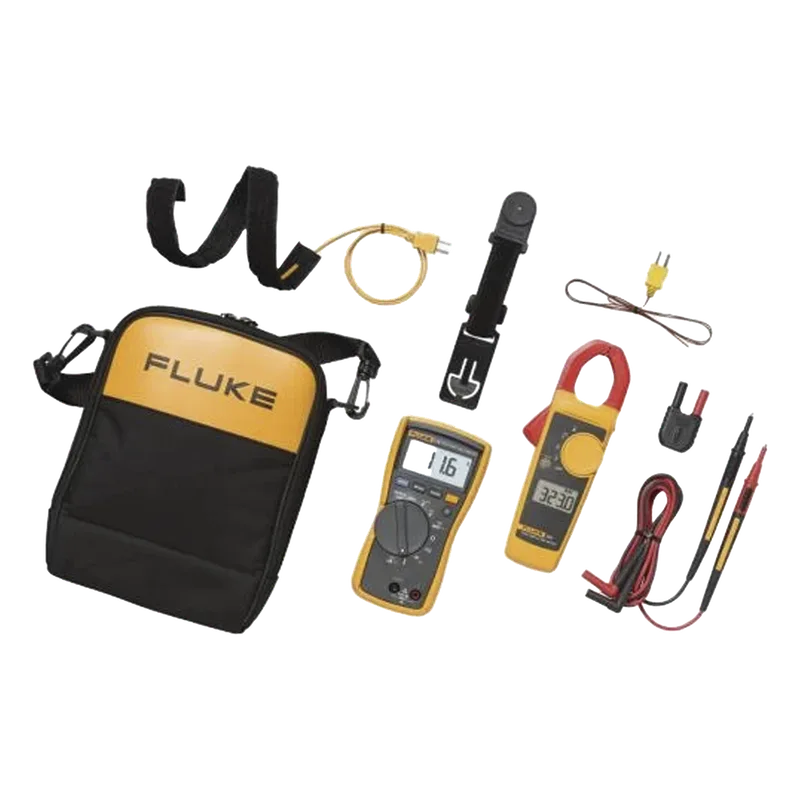 Juego HVAC de Multímetro FLUKE-116 y Amperímetro de Gancho Fluke-323 FLUKE-116/323KIT