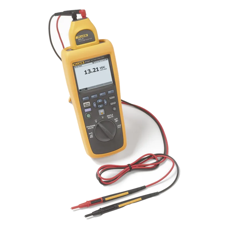 Analizador Avanzado de Baterías, con Medición de Temperatura, Resistencia, Tensión, Corriente CC o CA, y Frecuencia FLUKE FLUKE-BT521
