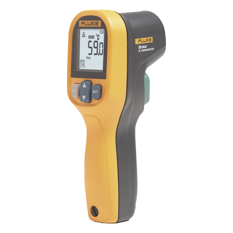 Termómetro IR Para Medición de Temperatura de -30ºC a 500ºC, Con Precisión +-1.5%, y Clasificación IP40 FLUKE FLUKE-59MAX+ESP