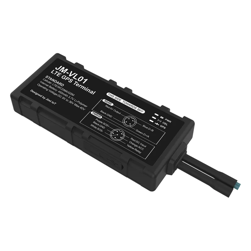 Localizador vehicular 4G -3G- 2G + WIFI + Accesorios + 1 TRACKSOLIDPRO JIMIIOT VL01KIT