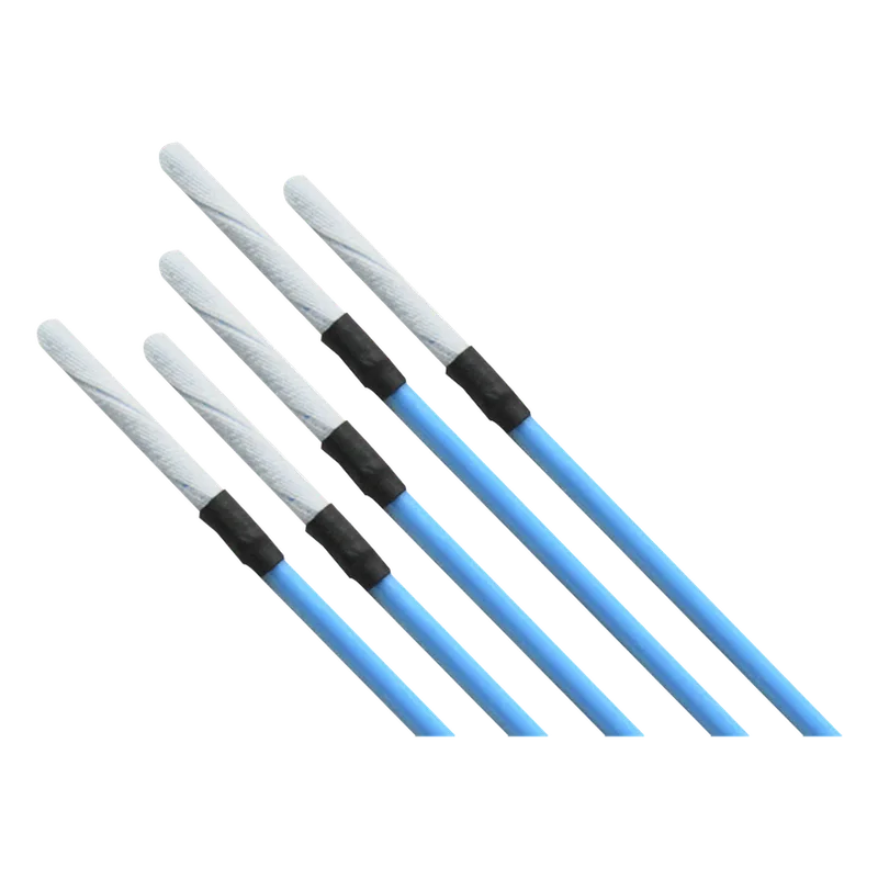Hisopos para Limpieza de Puertos de Fibra Óptica 2.5 mm para Adaptadores SC, ST y FC, 100 Piezas TEMPO 2.5-SWAB