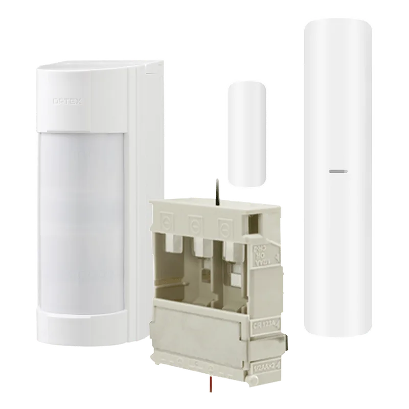 Detector de Movimiento Pasivo con Transmisor DS-PDMC-EG2-WB(B)/ Inalámbrico / 100% Exterior / Compatible para panel AXPRO OPTEX VXI-R-W-HKV
