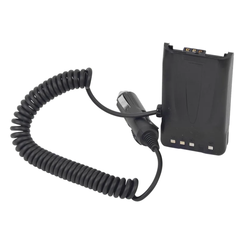 Cable Adaptador para Corriente de encendedor de cigarrillos vehicular para radios Kenwood NX220/320, TK2140/ 3140/2160/ 3160/ 2360/ 3360/ 2170/ 3170 alternativa para batería KNB57 TXPRO TXBATNX220