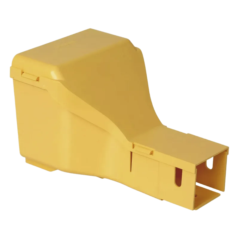 Accesorio Reductor y Tapa, De Canaleta FiberRunner 4x4 a 2x2, Color Amarillo PANDUIT FRRF4FD2LYL