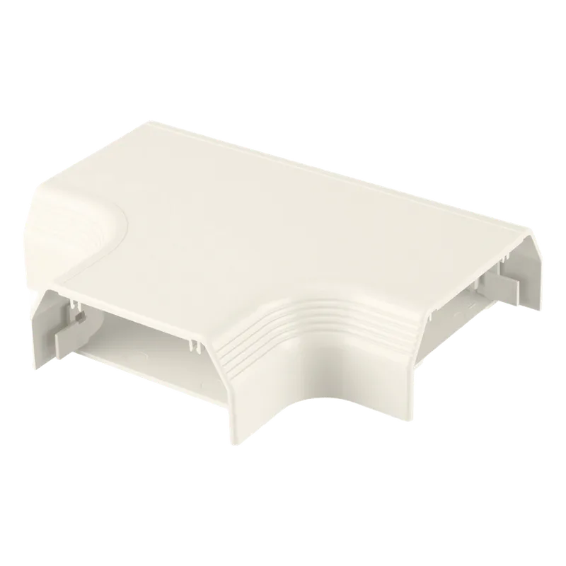 Accesorio en "T", para uso con canaleta T70, Material PVC Rígido, Color Blanco PANDUIT T70TWH