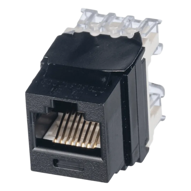 Conector Jack RJ45 Cat6 de Repuesto, Estilo 110 (De Impacto), Para Patch Panel DP de Panduit DRJ688TGBL
