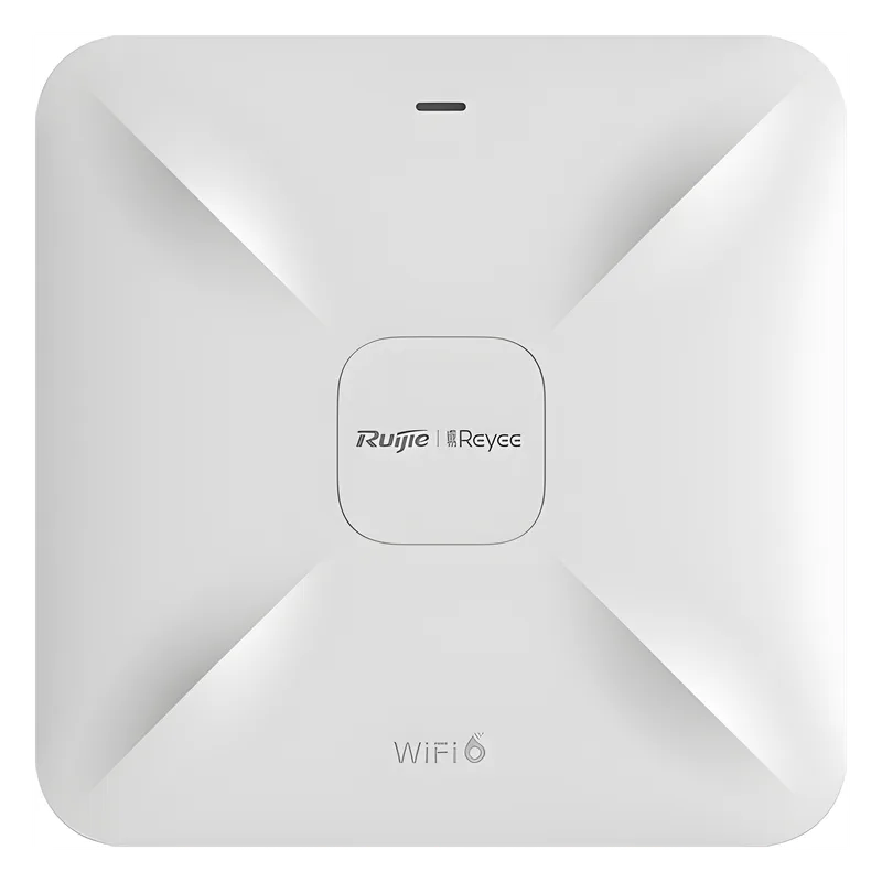 Punto de Acceso Mesh Wi-Fi 6 para Interior, se Instala en Techo o Pared, hasta 512 Usuarios y 1.7 Gbps, Doble Banda 802.11ax MU-MIMO 2x2 RUIJIE RG-RAP2260(G)