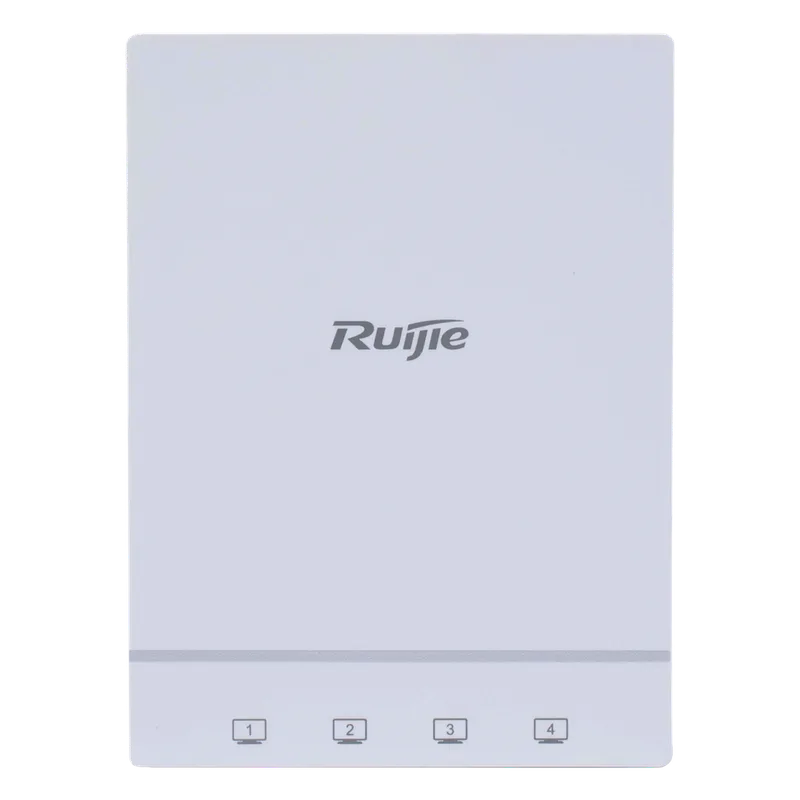 Punto de acceso Wi-Fi 6 para interior en pared hasta 1.7 Gbps doble banda 802.11AX MU-MIMO 2x2 RUIJIE RG-AP180