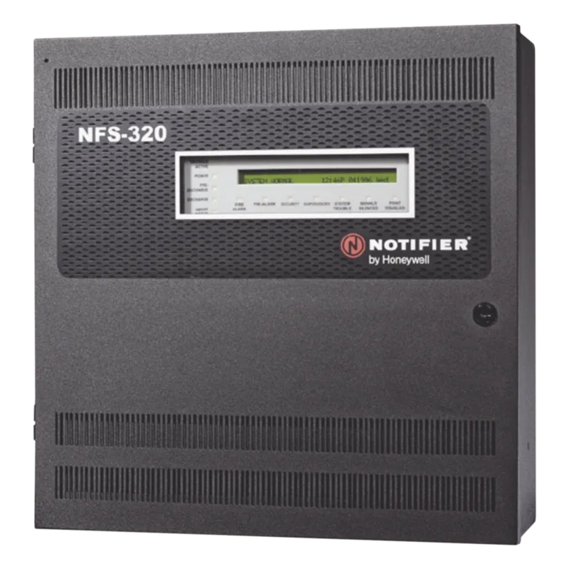 Panel de detección de incendio inteligente y direccionable / 1 lazo SLC / hasta 318 dispositivos / red de hasta 200 nodos / interfaz en español / serie ONYX de NOTIFIER NFS-320-SP