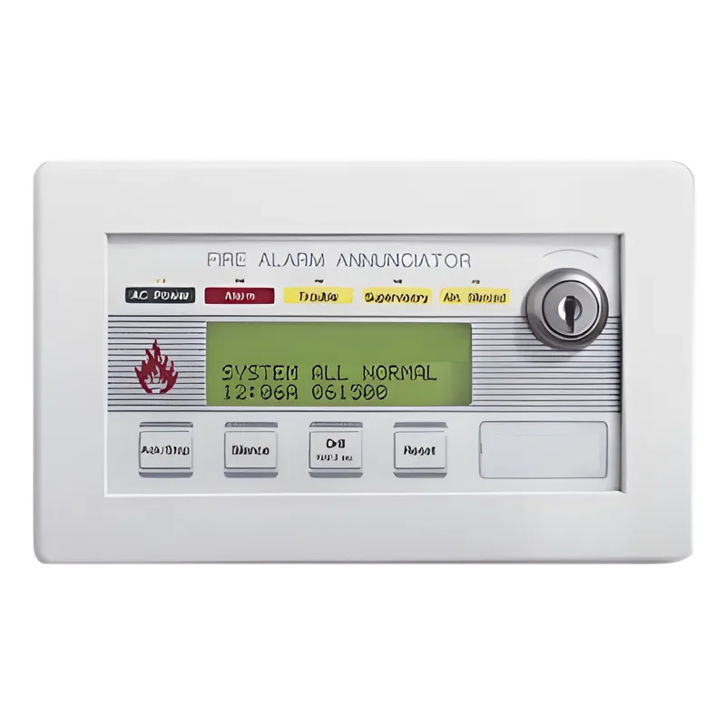 Anunciador remoto de incendio con LCD retroiluminado de 80 caracteres, compatible con NFS2-640 y NFS-320 NOTIFIER FDU-80