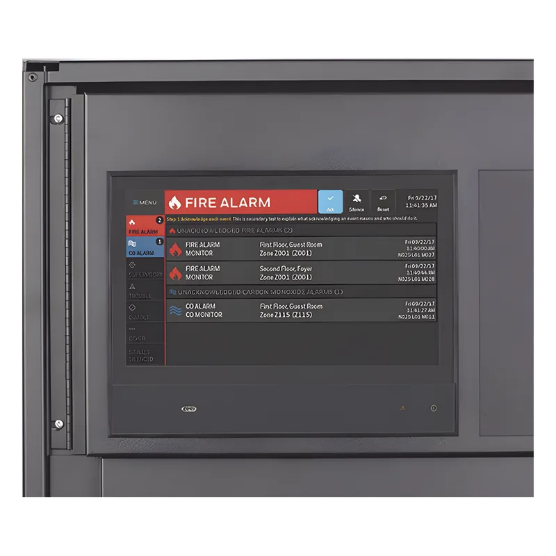 Pantalla táctil de control de red de 10 pulgadas para NOTI-FIRE-NET, compatible con paneles ONYX e INSPIRE NOTIFIER NCD