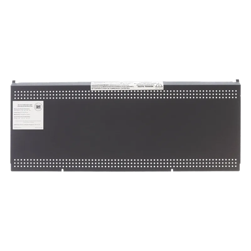 Placa de batería para cubrir fuente de alimentación en gabinetes CAB-4 NOTIFIER BP2-4