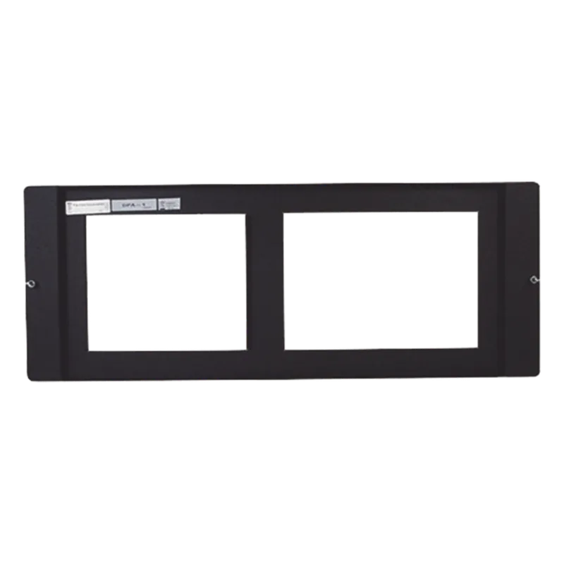 Placa de vestidura para chasis CA-1 con DVC-EM, DVC-KD y micrófono CMIC-1, en gabinetes NOTIFIER serie CAB-4 DPA-1