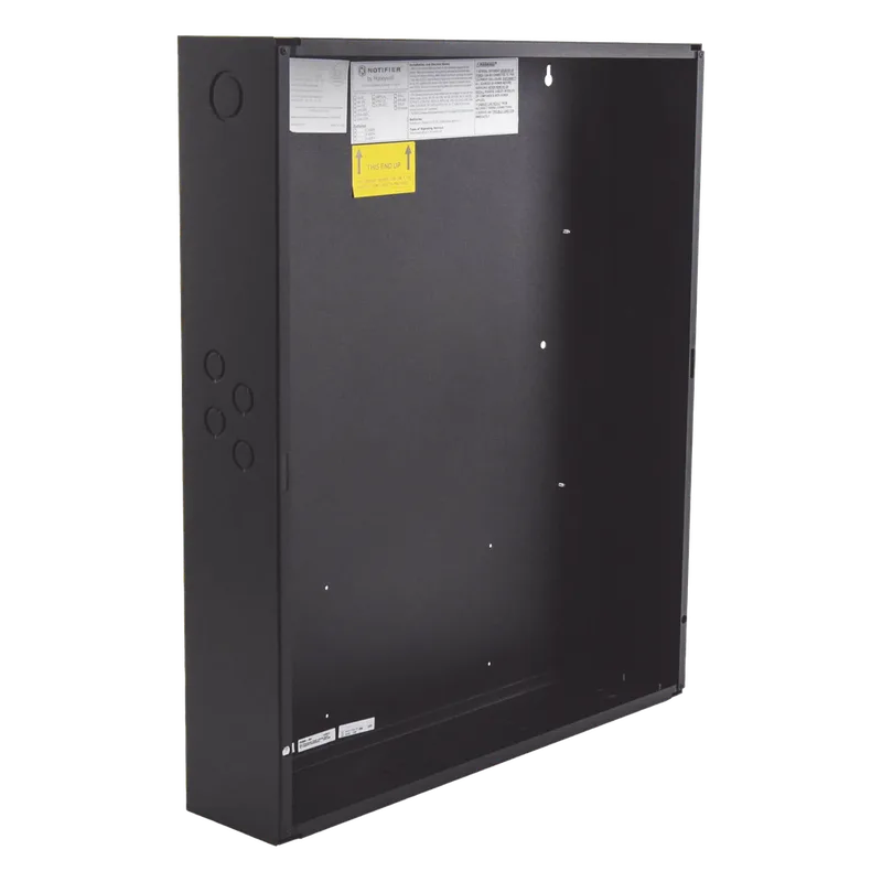 Gabinete metálico (backbox) de dos niveles para amplificadores y fuentes de alimentación / serie EQ ONYX de NOTIFIER / negro EQBB-B4