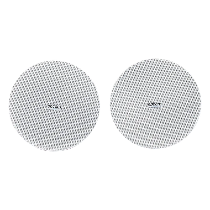 Kit de Bocinas de plafón 6.5in | Conexión Bluetooth | 2 x 20W | Frameless | Bocina Pasiva + Bocina Activa | EPCOM PROAUDIO EP206TB